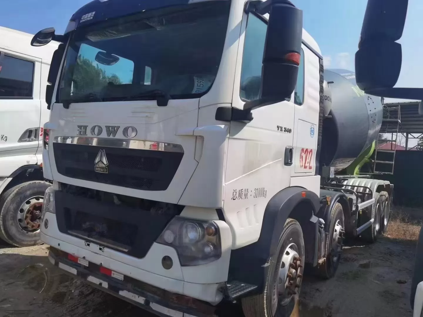 camion malaxeur zoomlion-howo 12m3 2020