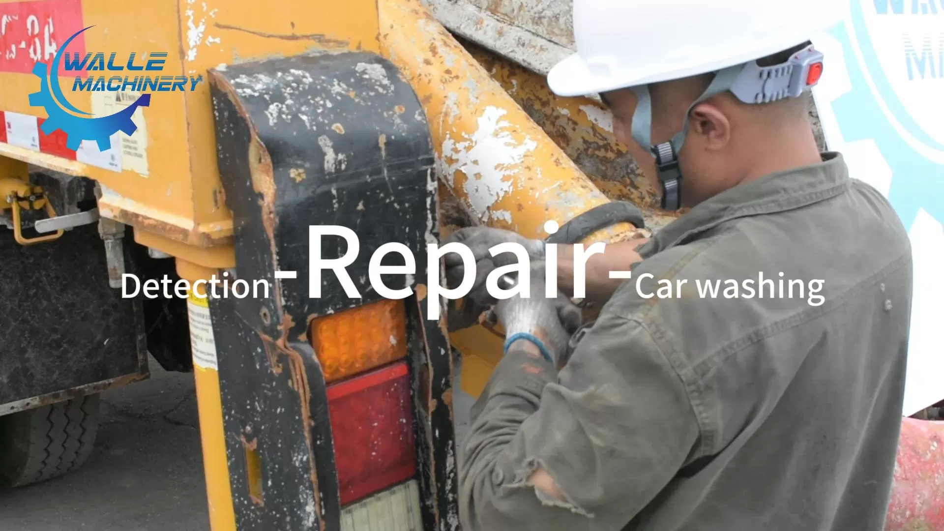 Every machinery from Walle Machinery will be repaired carefully by our technician