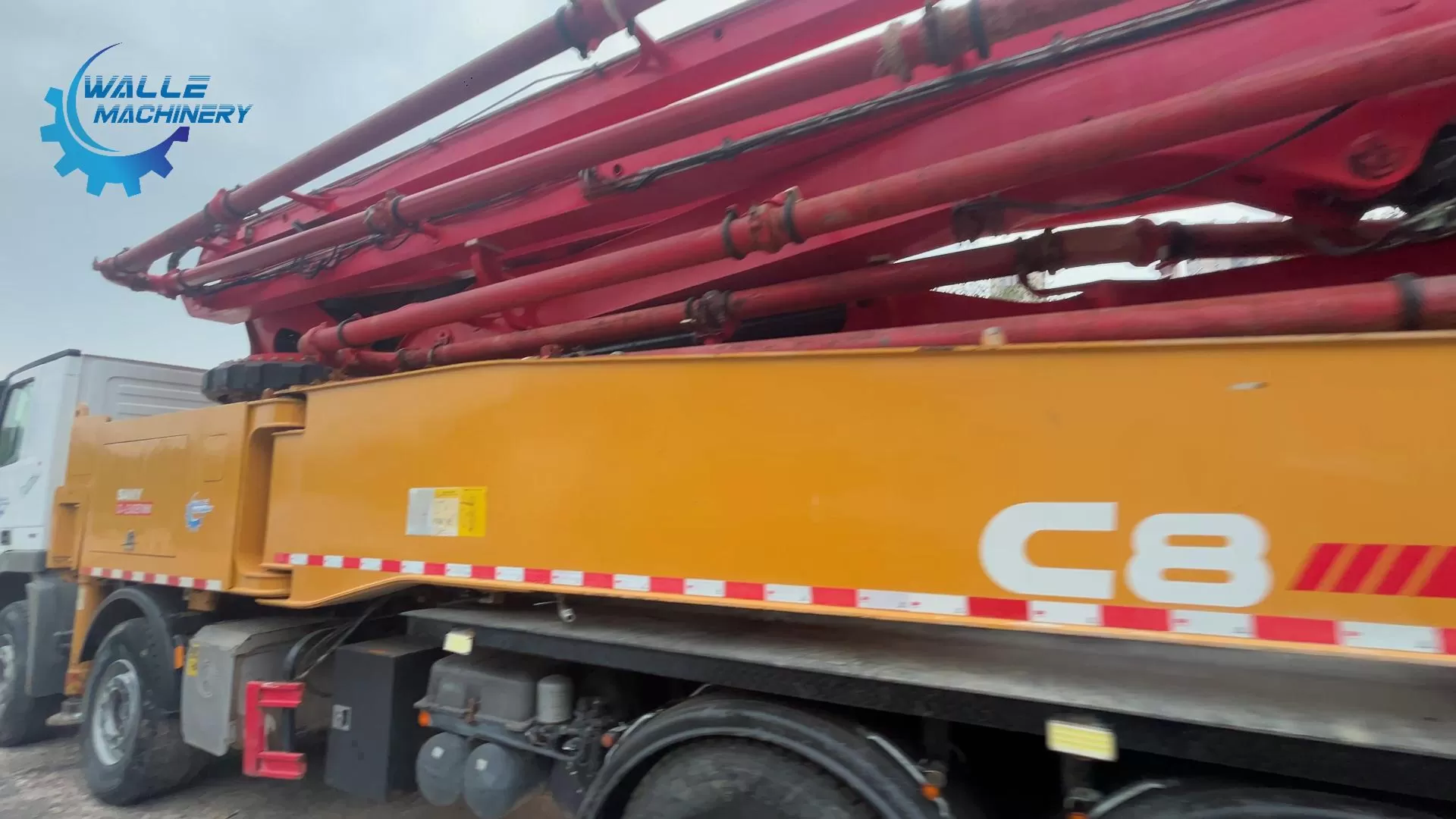 l'introduction du camion pompe à béton sany-benz 56m