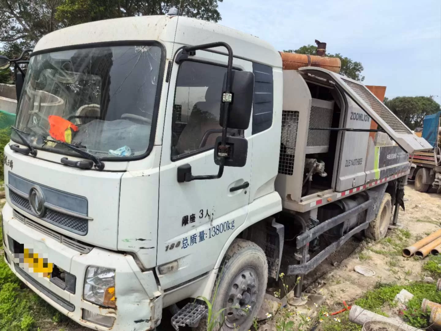 bomba de línea zoomlion-dongfeng 10022 2019