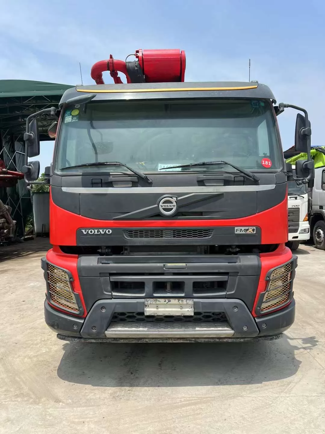 2021 Sany-Volvo 62m truck mounted concrete pump