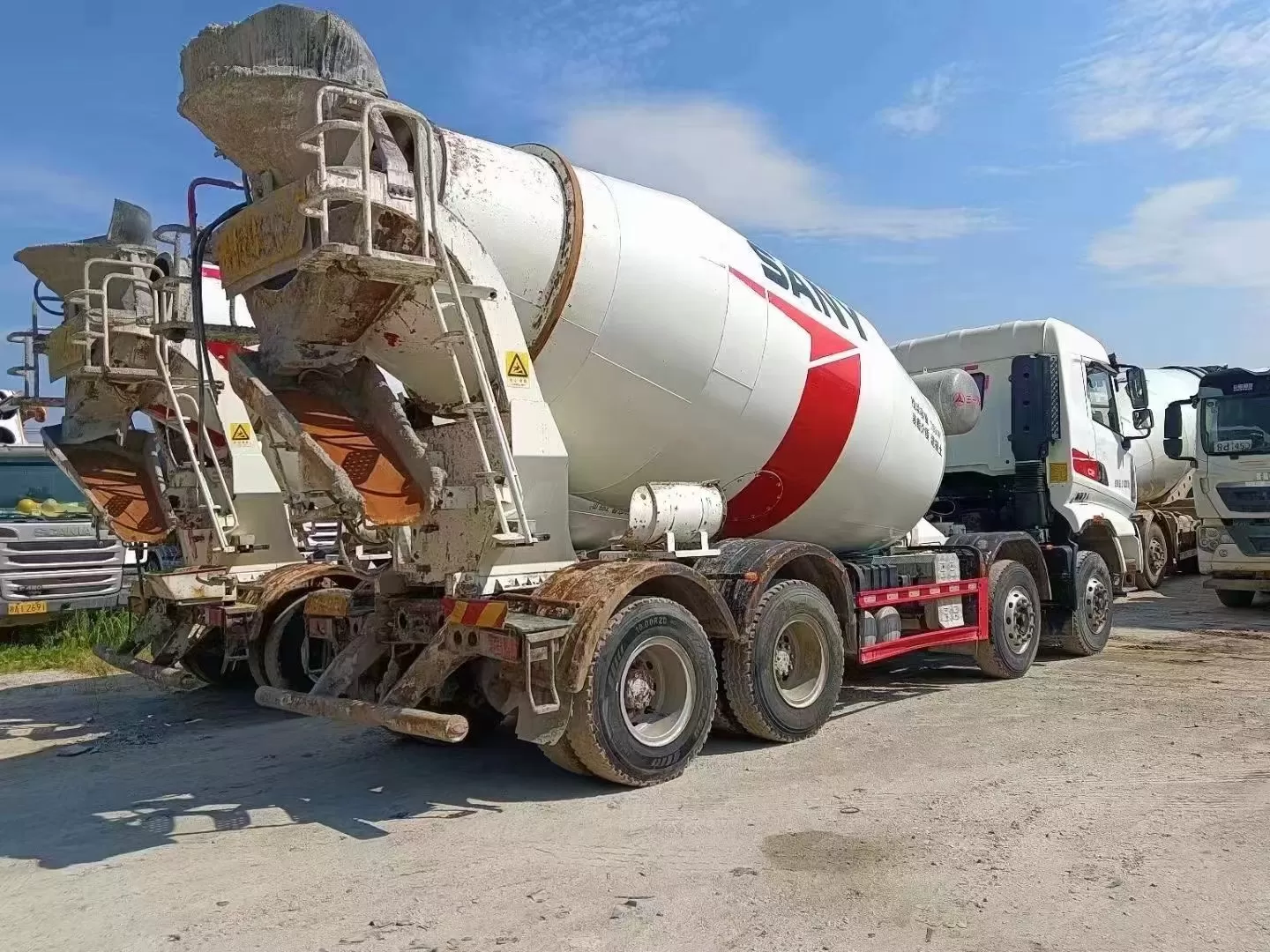 2019 Sany 8m3 truck mixer