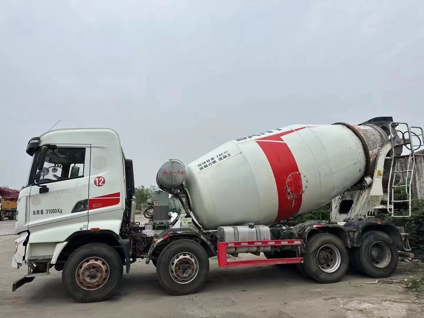 2020 Sany 12m3 truck mixer