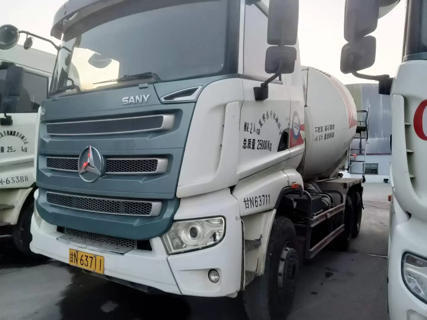 camion malaxeur sany 8m3 2019