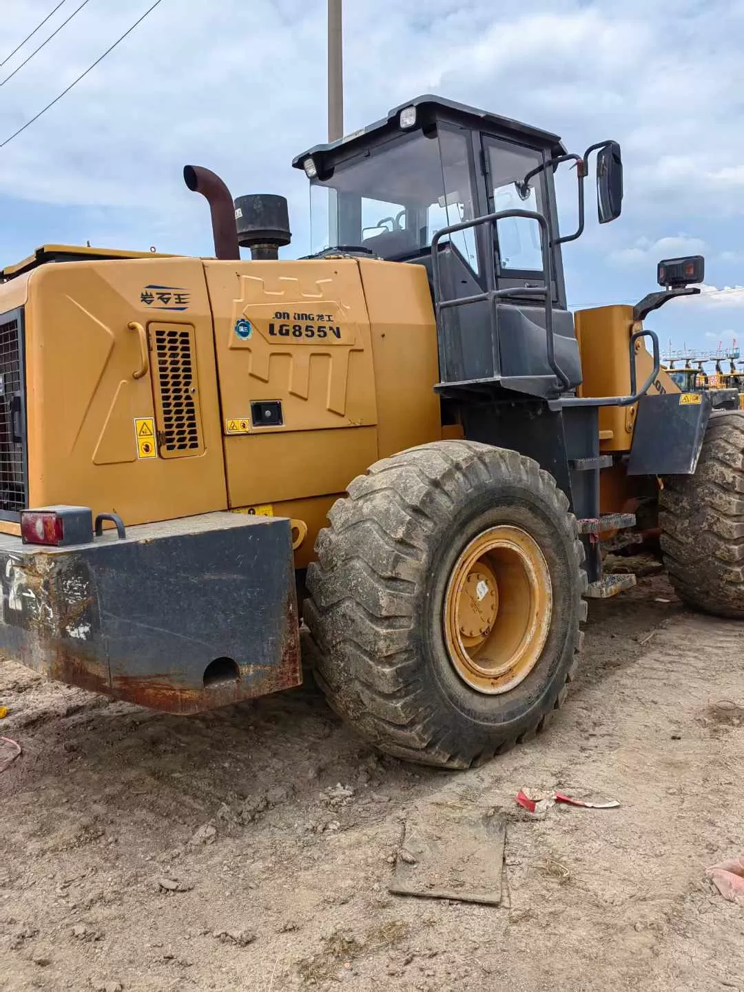 2018 LONKING 855N wheel loader