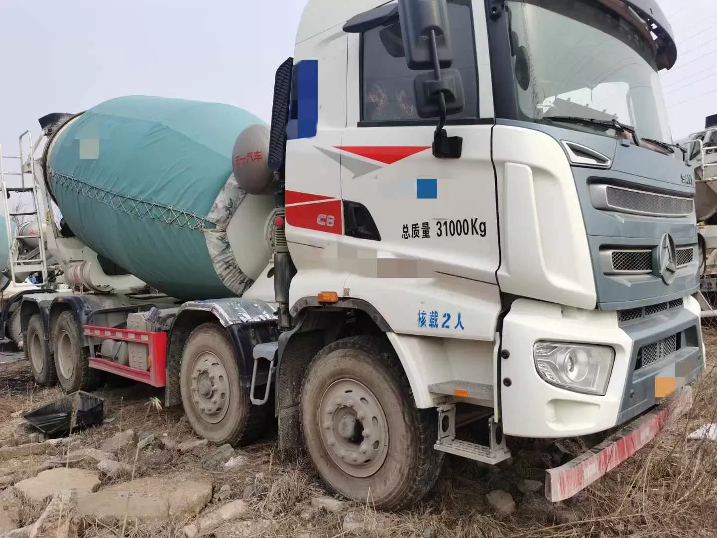 2021 Sany 12m3 truck mixer