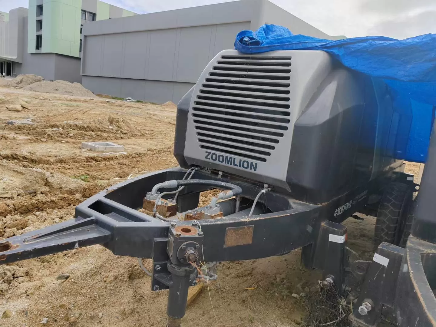 2018 Zoomlion 6013 electric trailer pump