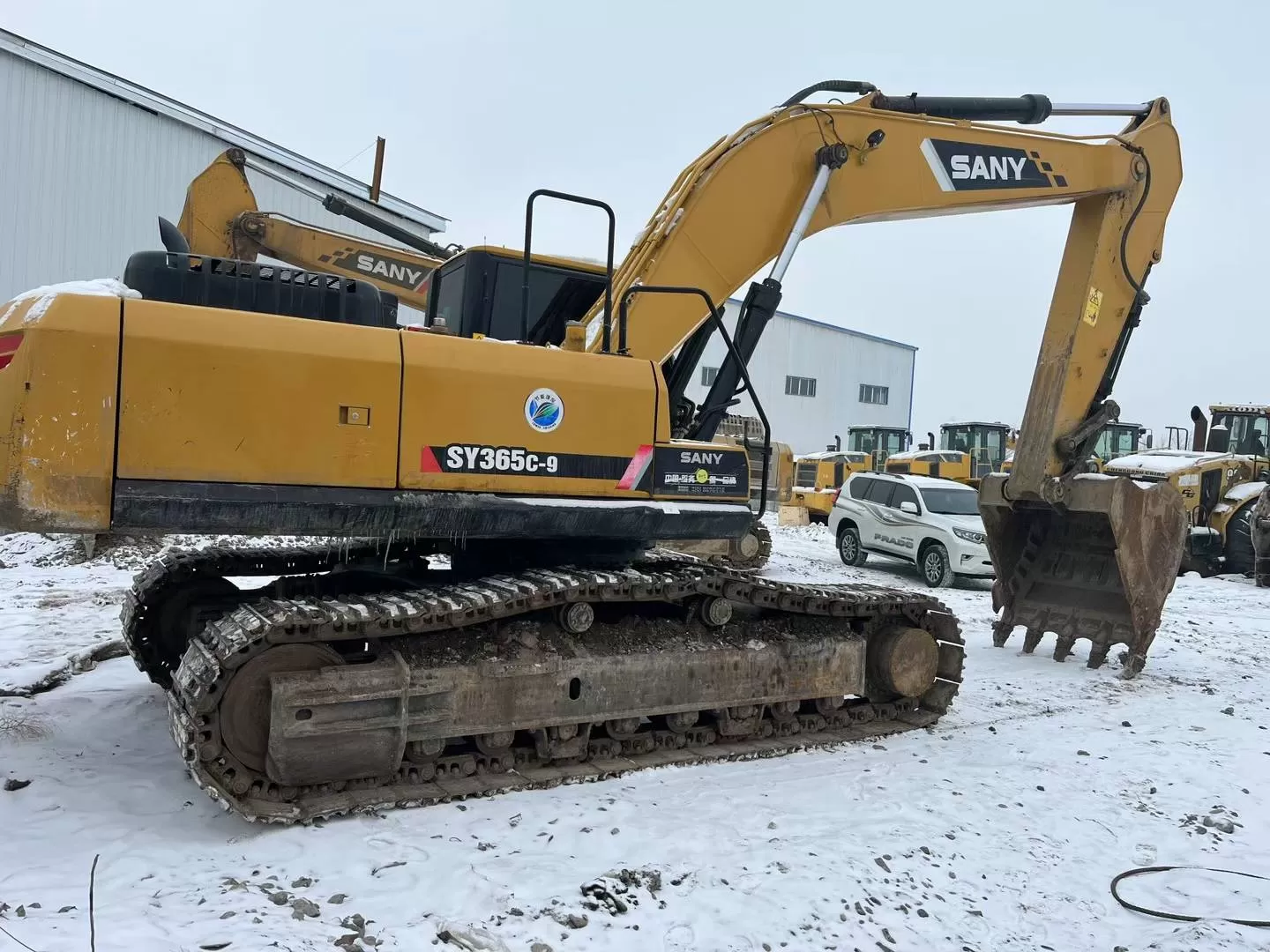 excavadora de orugas grande sany 365c 2019