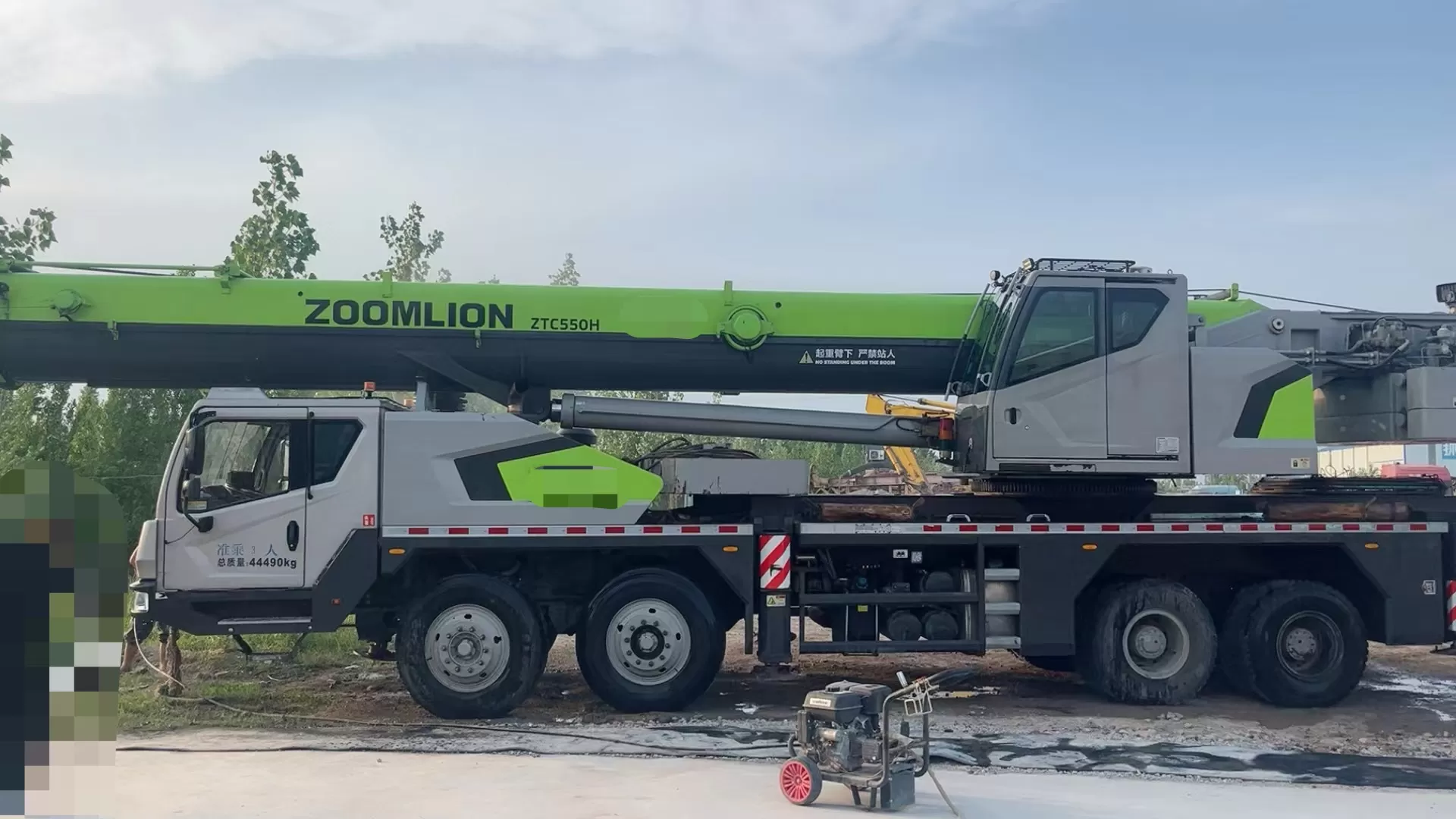 2020 Zoomilion 55t truck crane