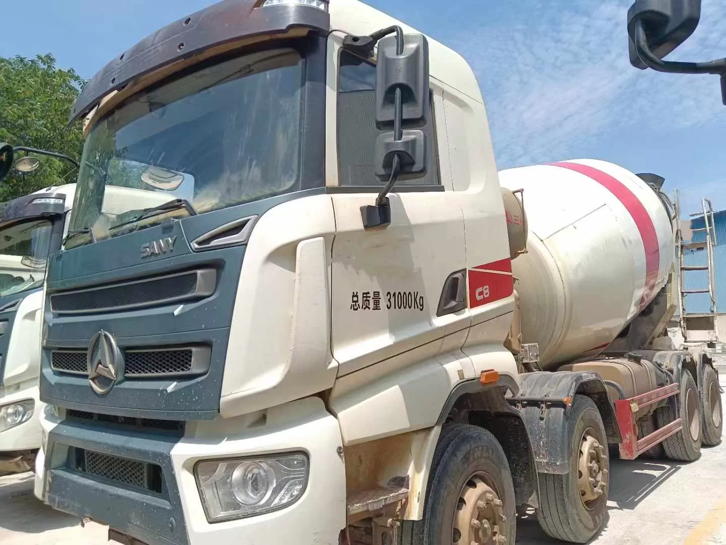 2021 Sany 12m3 truck mixer