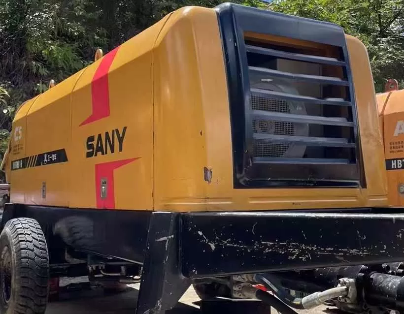 2022 Sany 8018 electric trailer pump