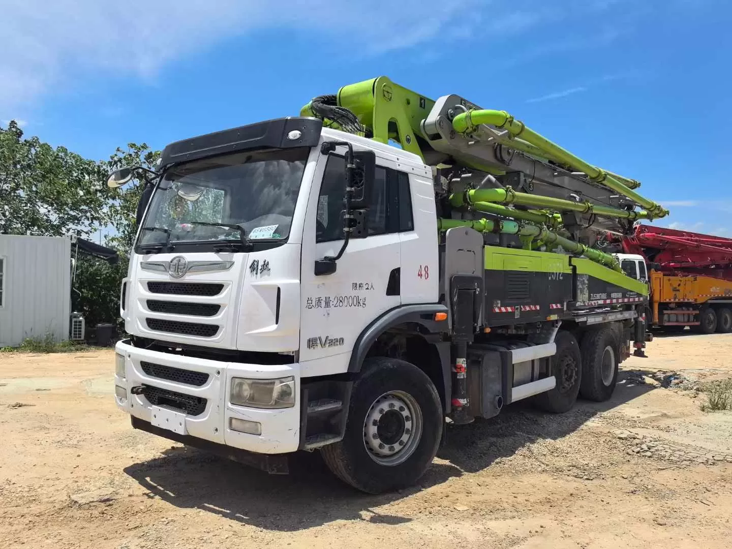 2020 Zoomlion-Jiefang 40m truck mounted concrete pump