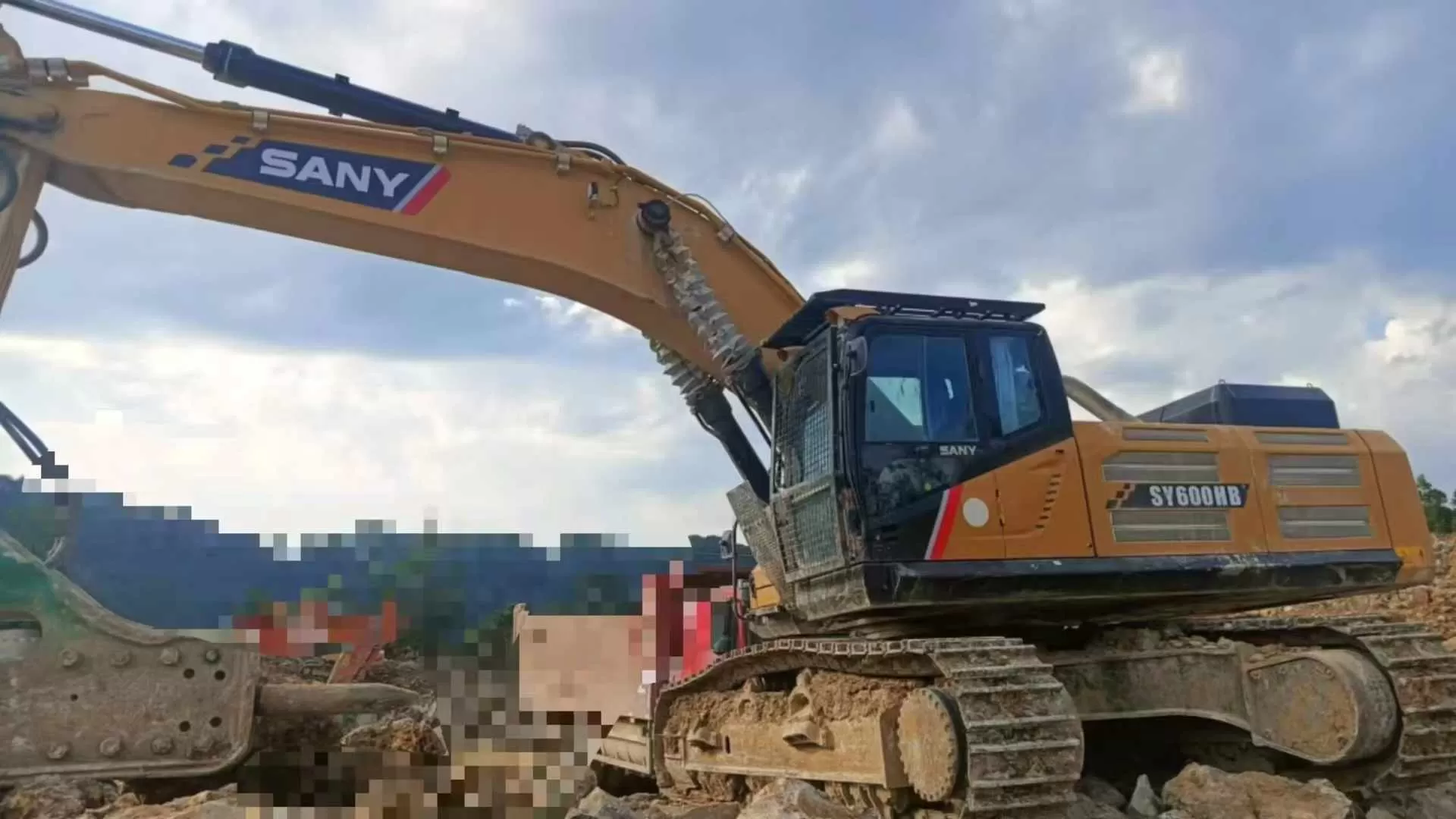 2022 excavadora de orugas grande sany 600h