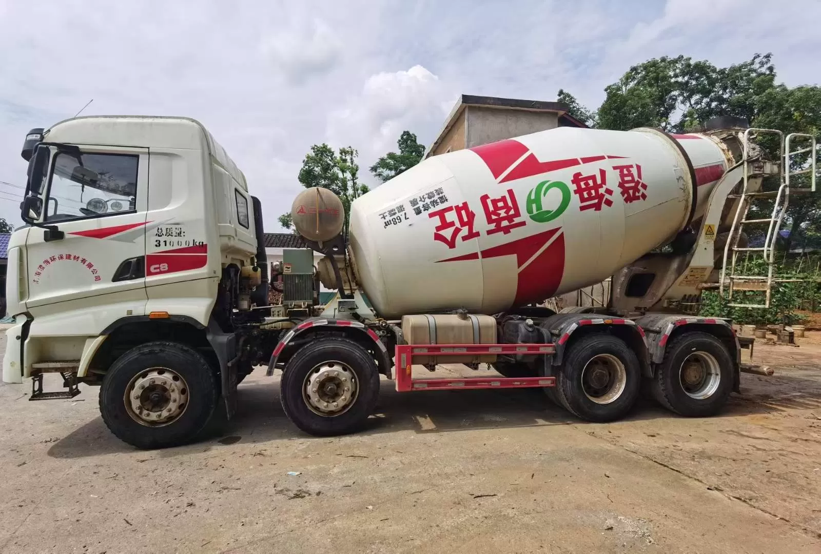 2021 Sany 12m3 truck mixer