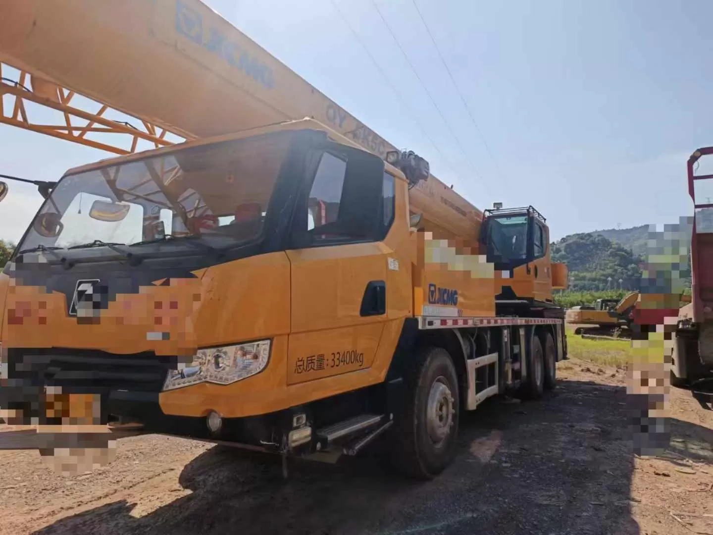 2020 XCMG 25t truck crane