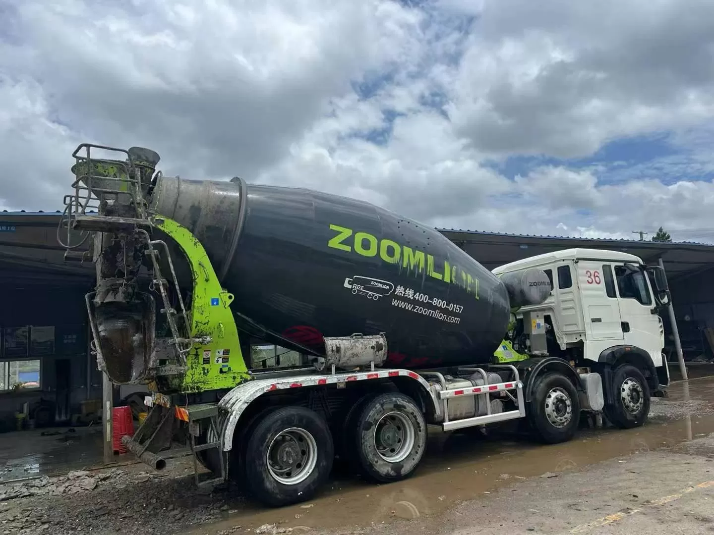 2020 خلاط شاحنة zoomlion-howo 12m3