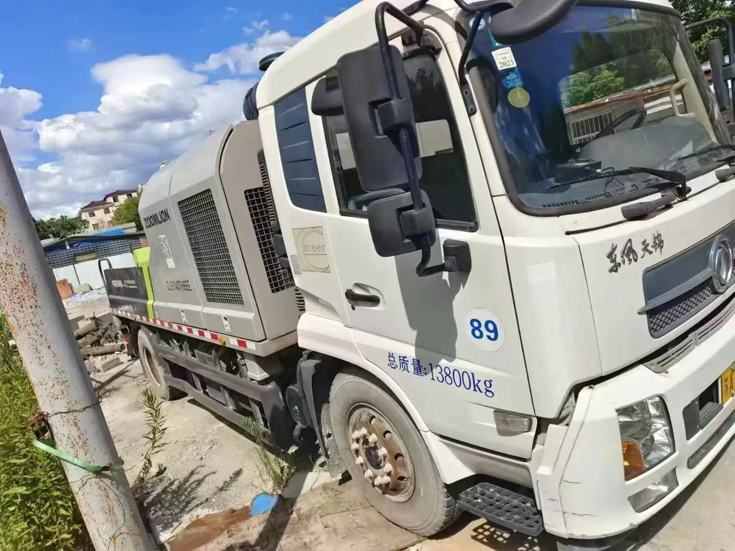 29K USD 2020 Zoomlion-Dongfeng 10020 line pump