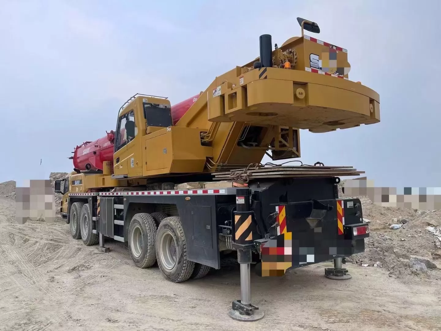 2022 Sany 80t truck crane