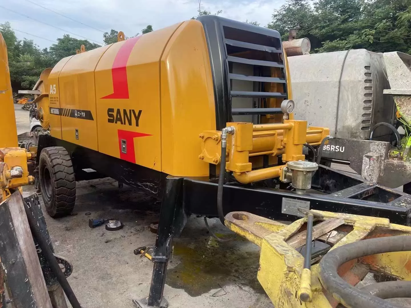 2020 Sany 6006  trailer pump