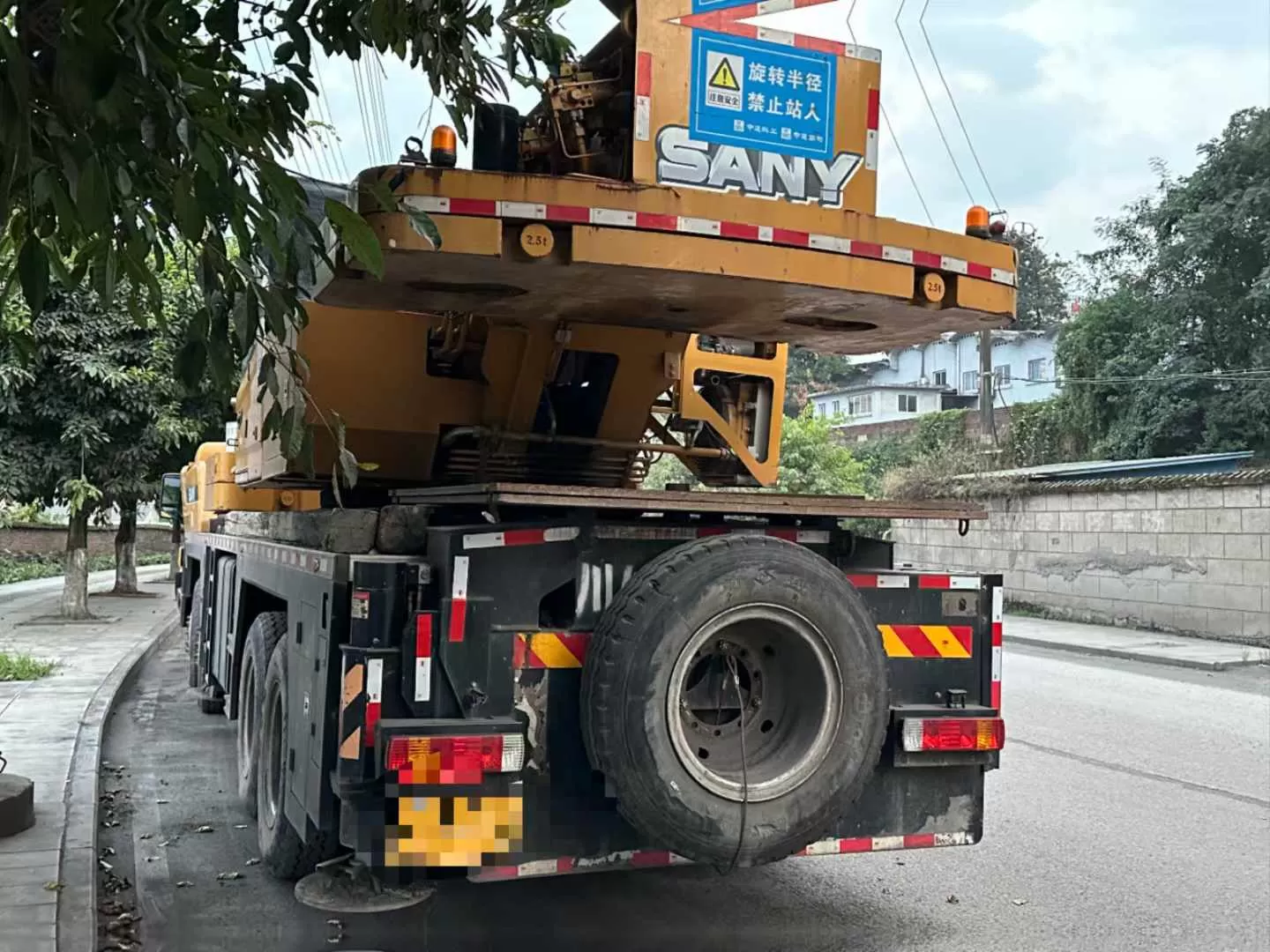 2020 Sany 70t truck crane