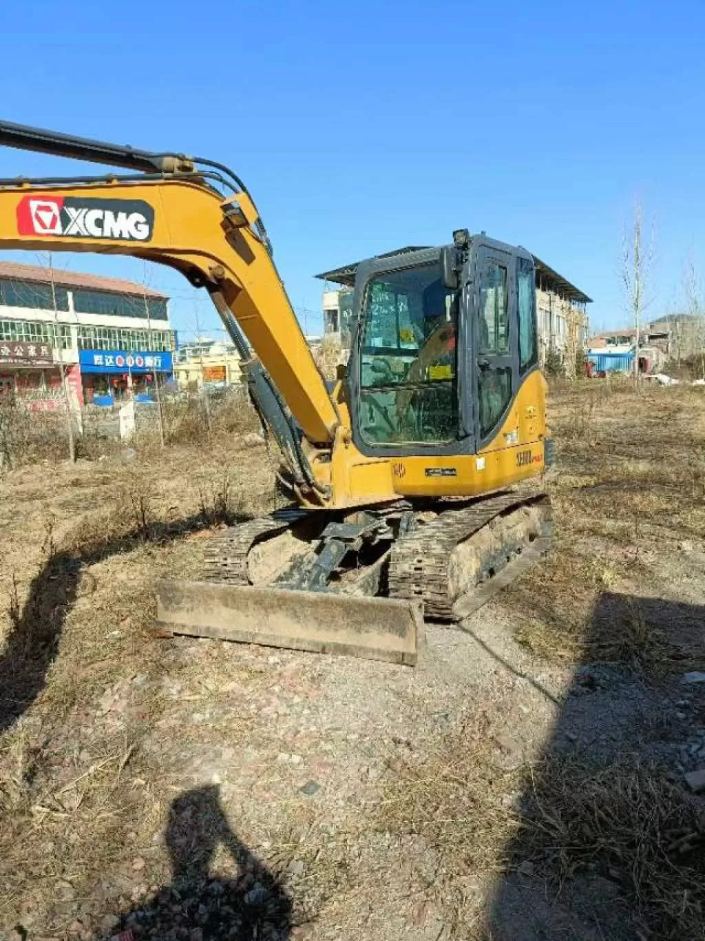 excavadora de orugas pequeña xcmg 60d 2021