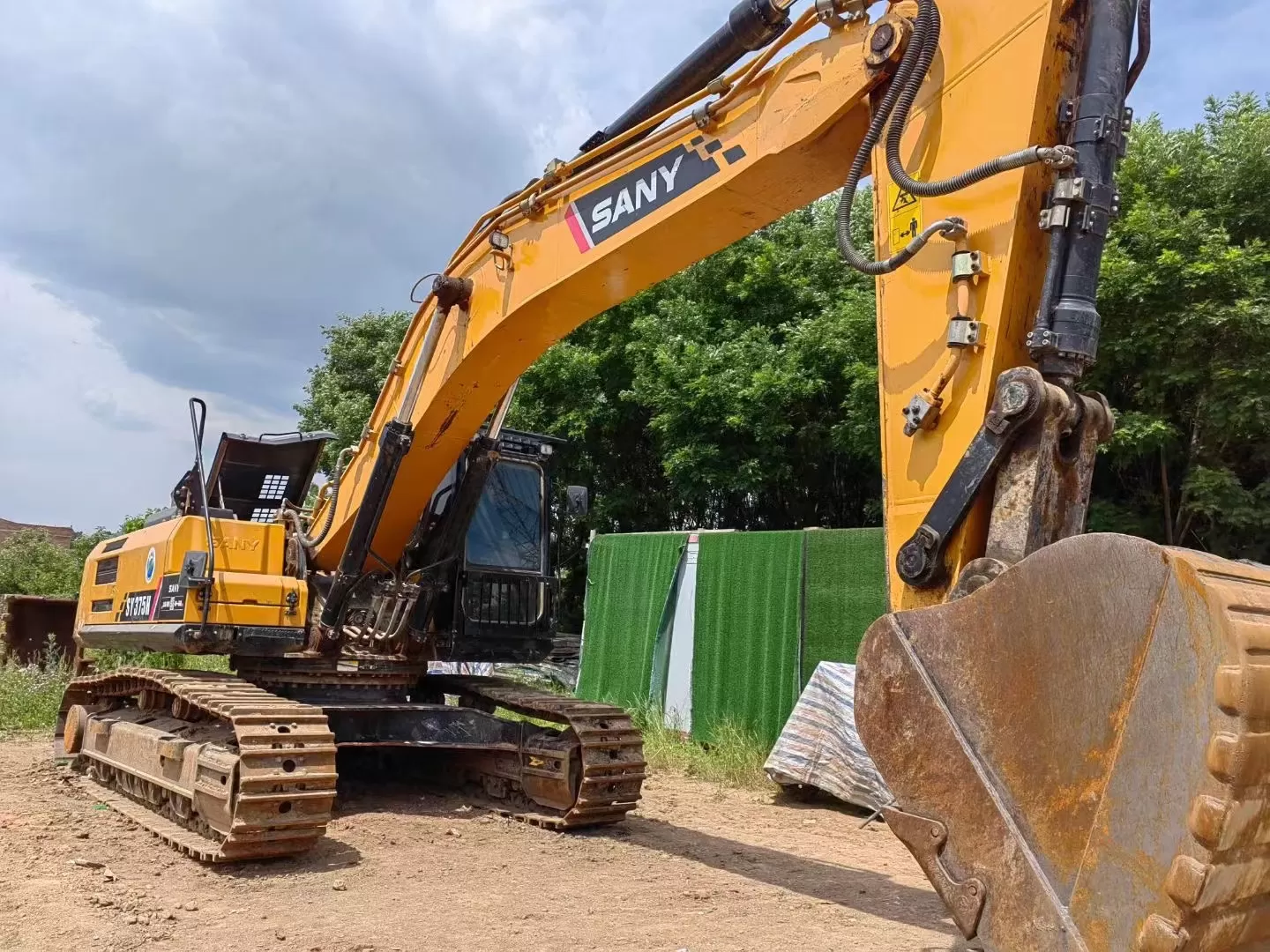 2021 Sany 375H large crawler excavator