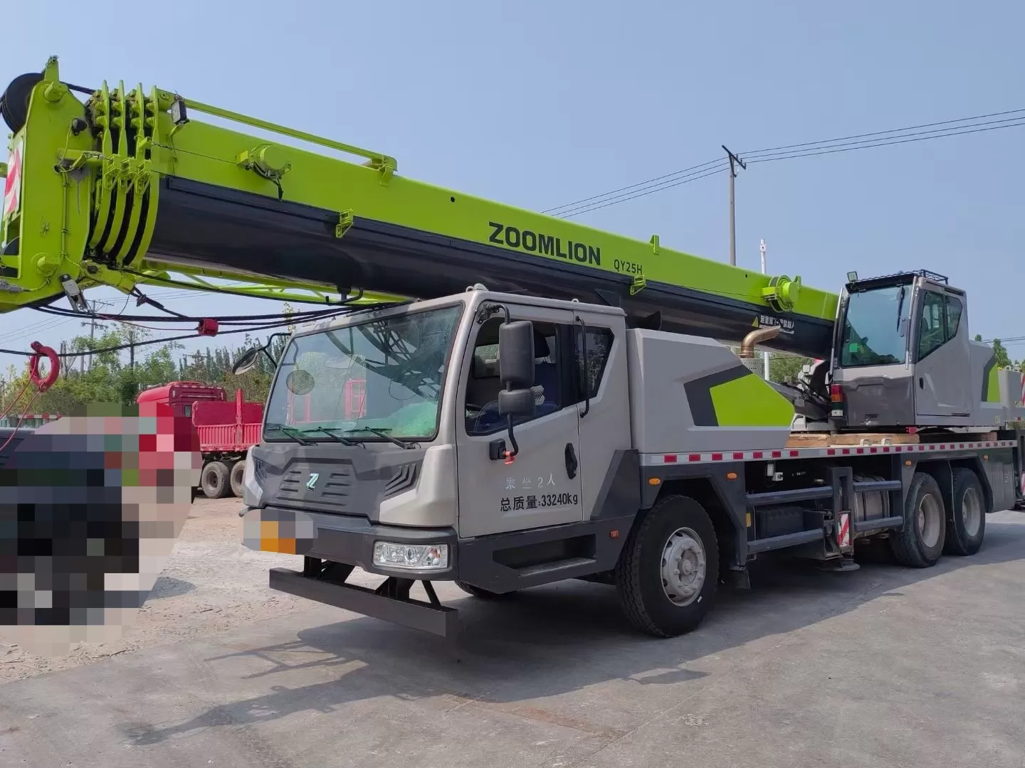 2021 Zoomilion 25t truck crane