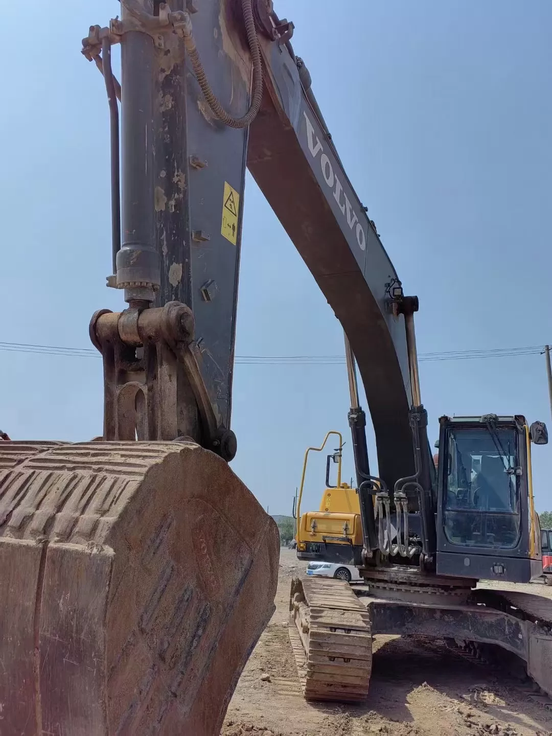 2018 Volvo 350D large crawler excavator