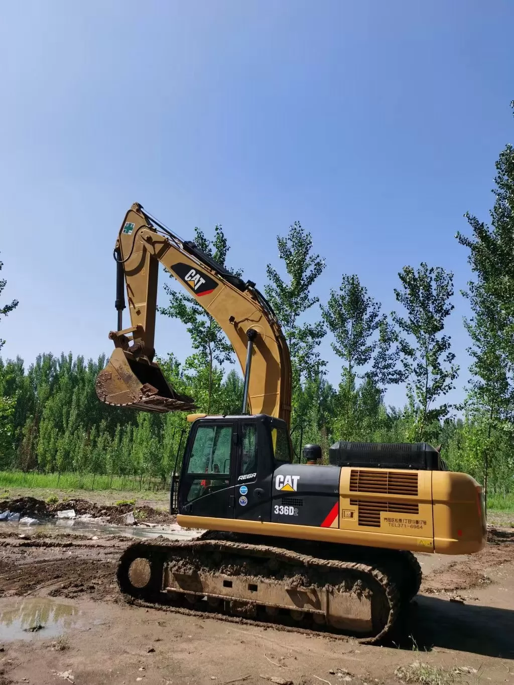 2015 Cater 336D large crawler excavator