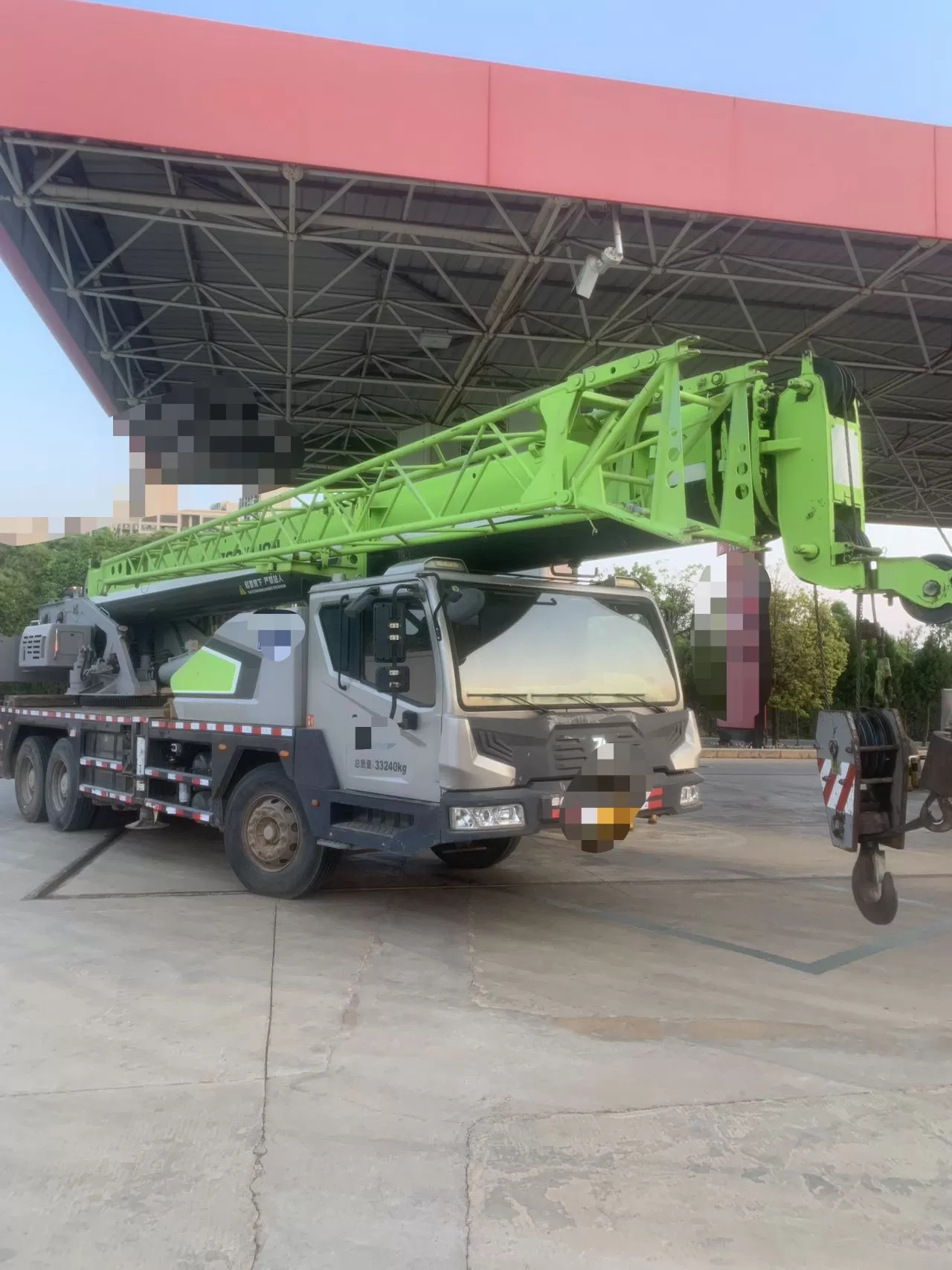 2018 Zoomilion 25t truck crane