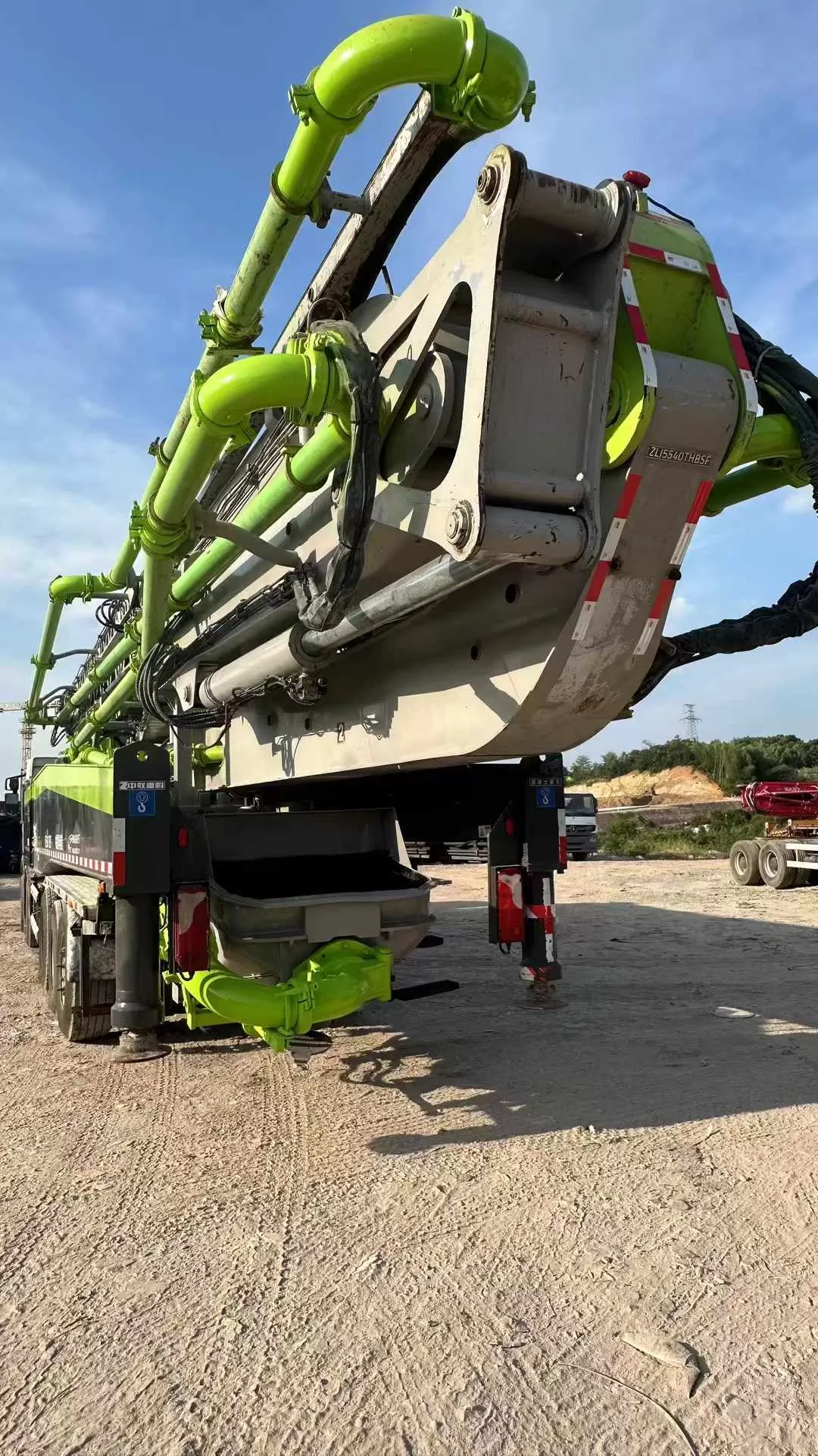 pompe à béton montée sur camion zoomlion-scania 67m 2021