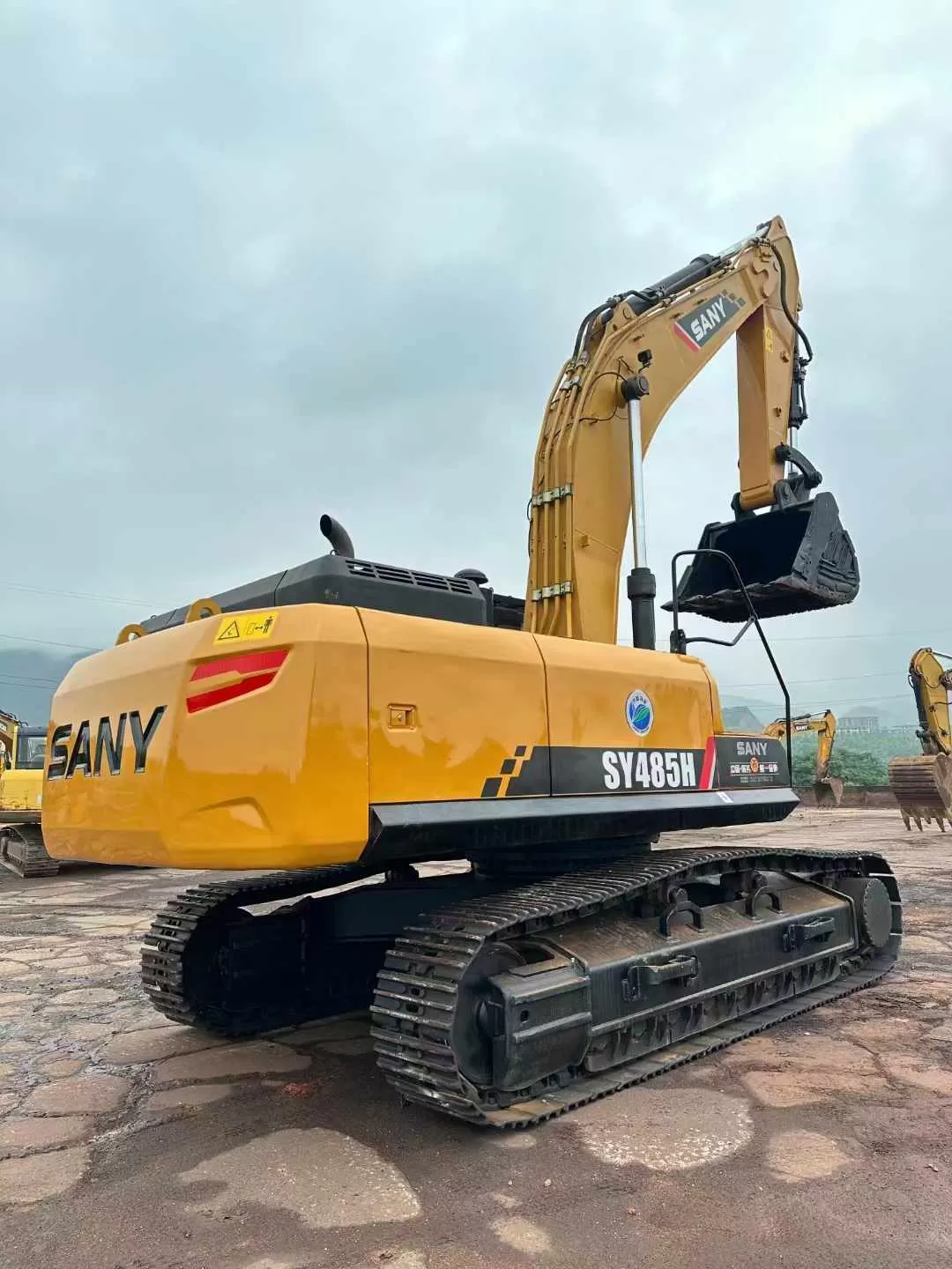 excavadora de orugas grande sany 485h 2019