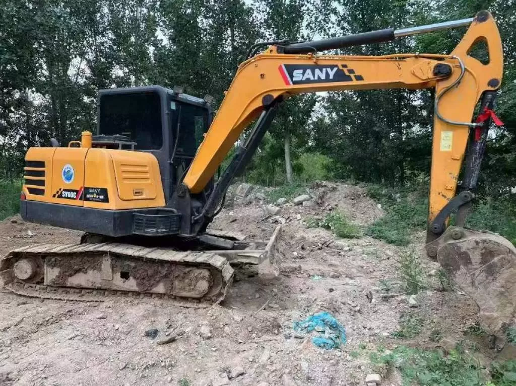 малый гусеничный экскаватор sany 60t 2019 г.