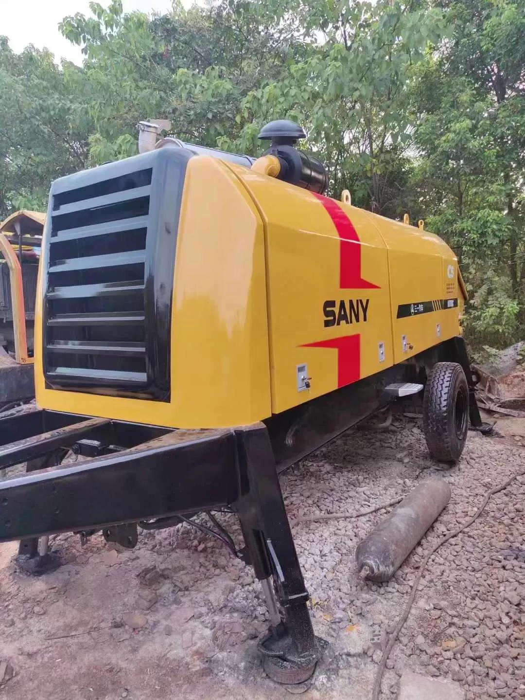 2021 Sany 8018  trailer pump