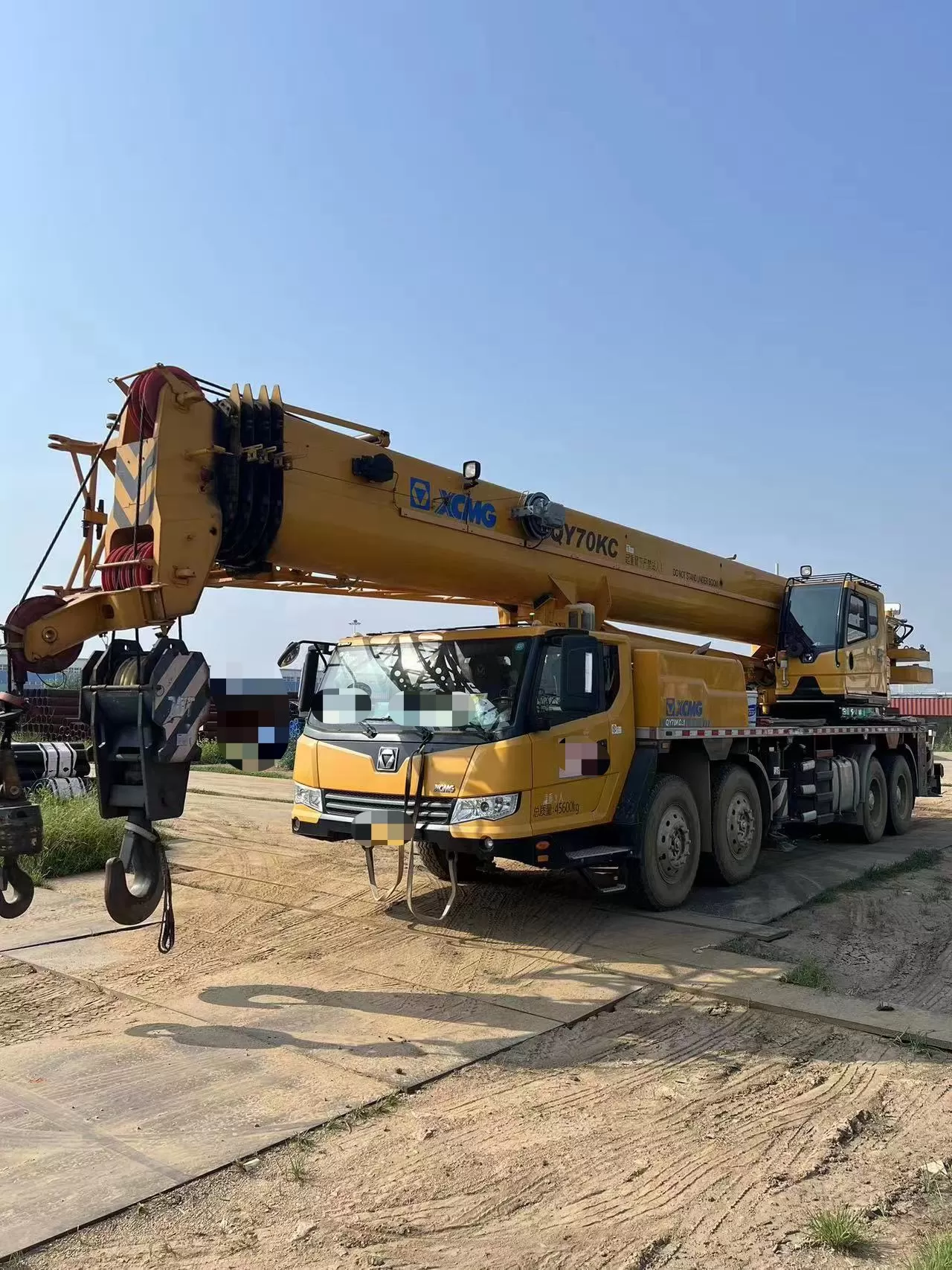 2021 XCMG 70t truck crane