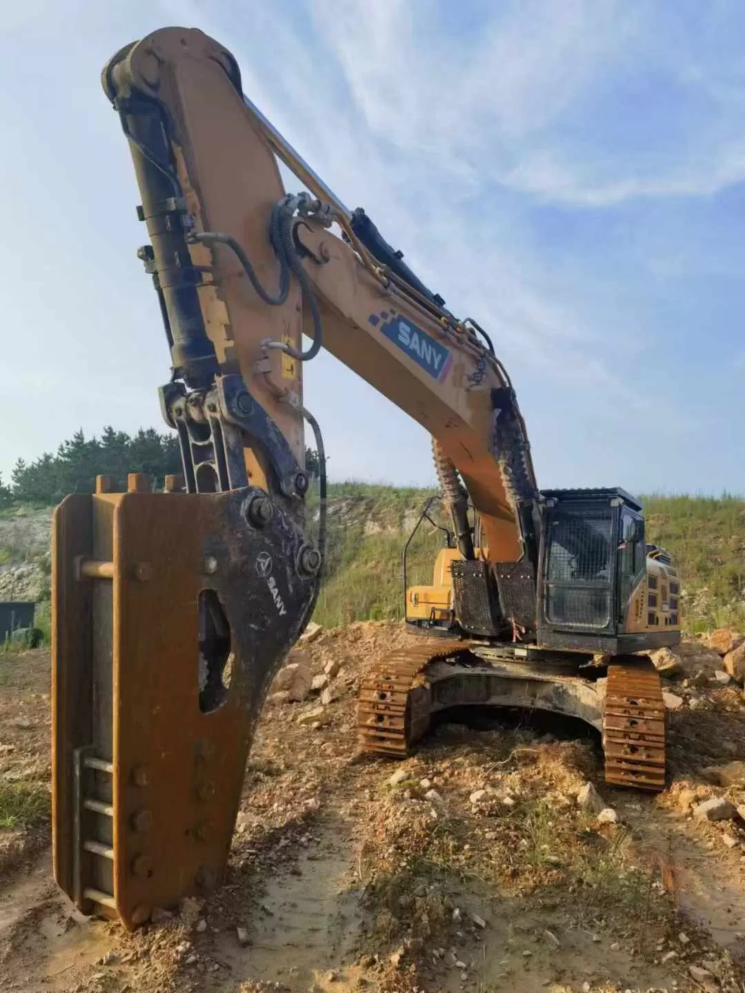 2022 excavadora de orugas grande sany 650hb