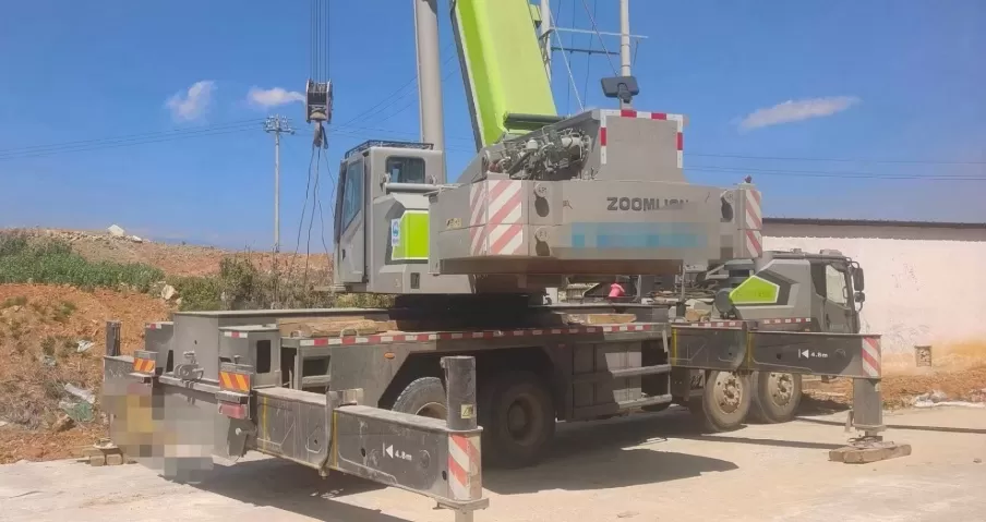 2019 Zoomilion 55t truck crane