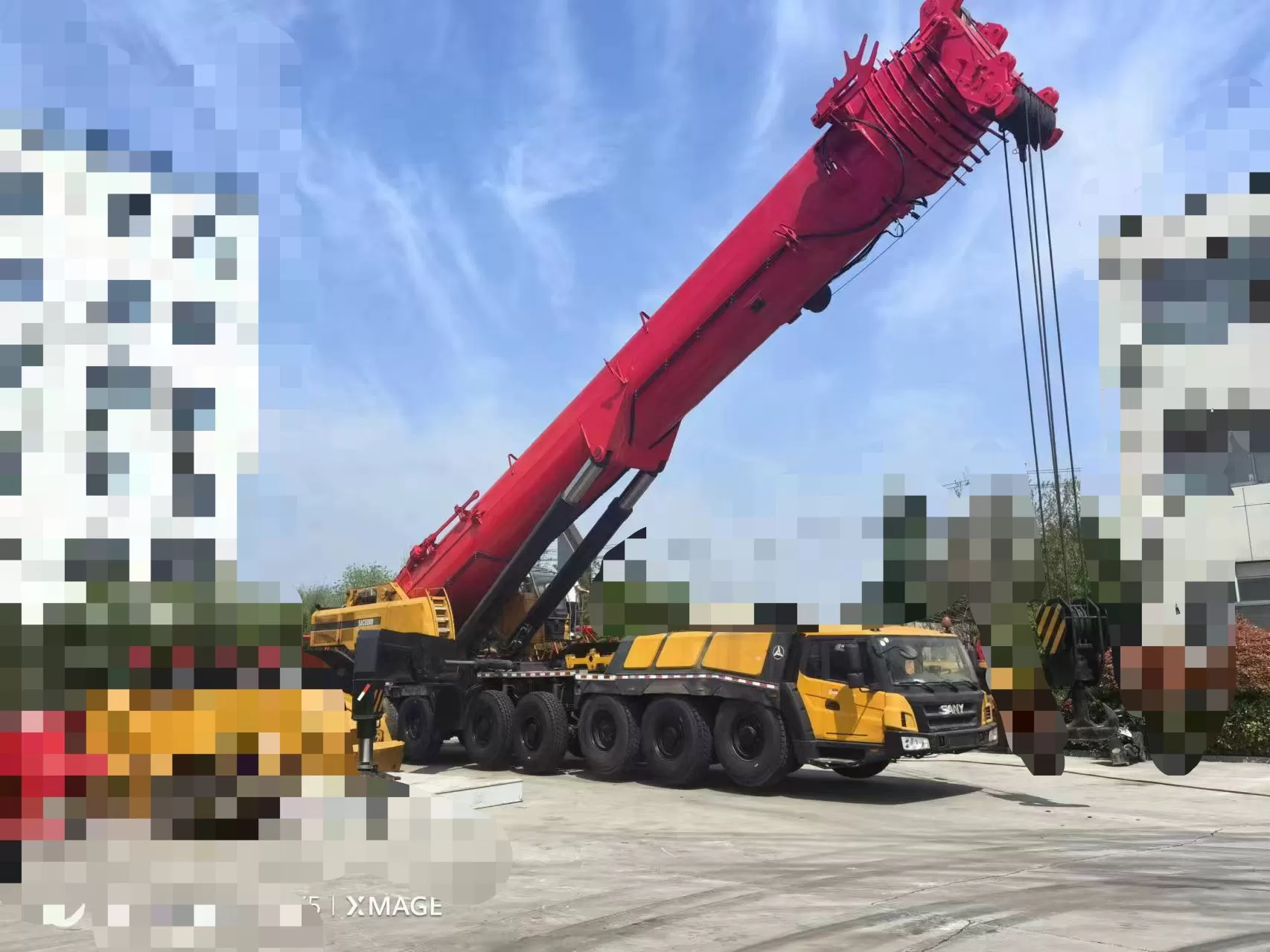 2016 Sany 600t All-terrain crane