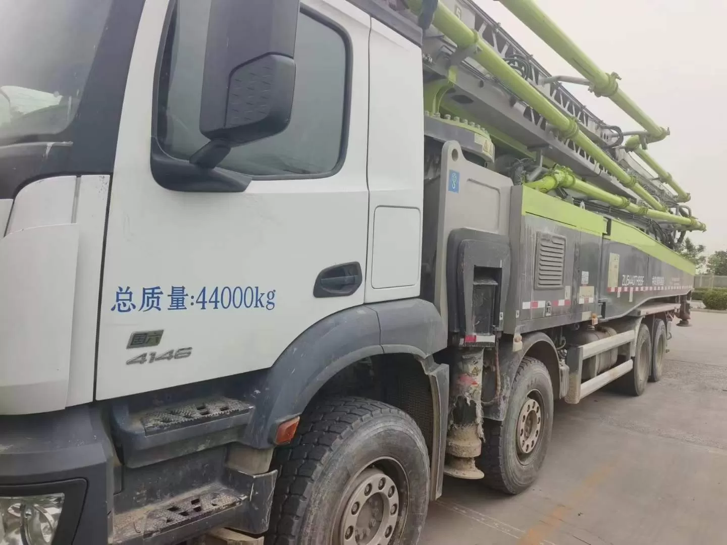 2021 Zoomlion-Benz 62m truck mounted concrete pump