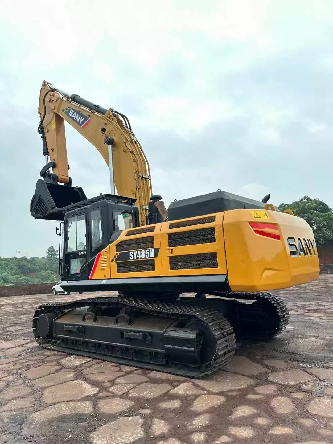 excavadora de orugas grande sany 485h 2019