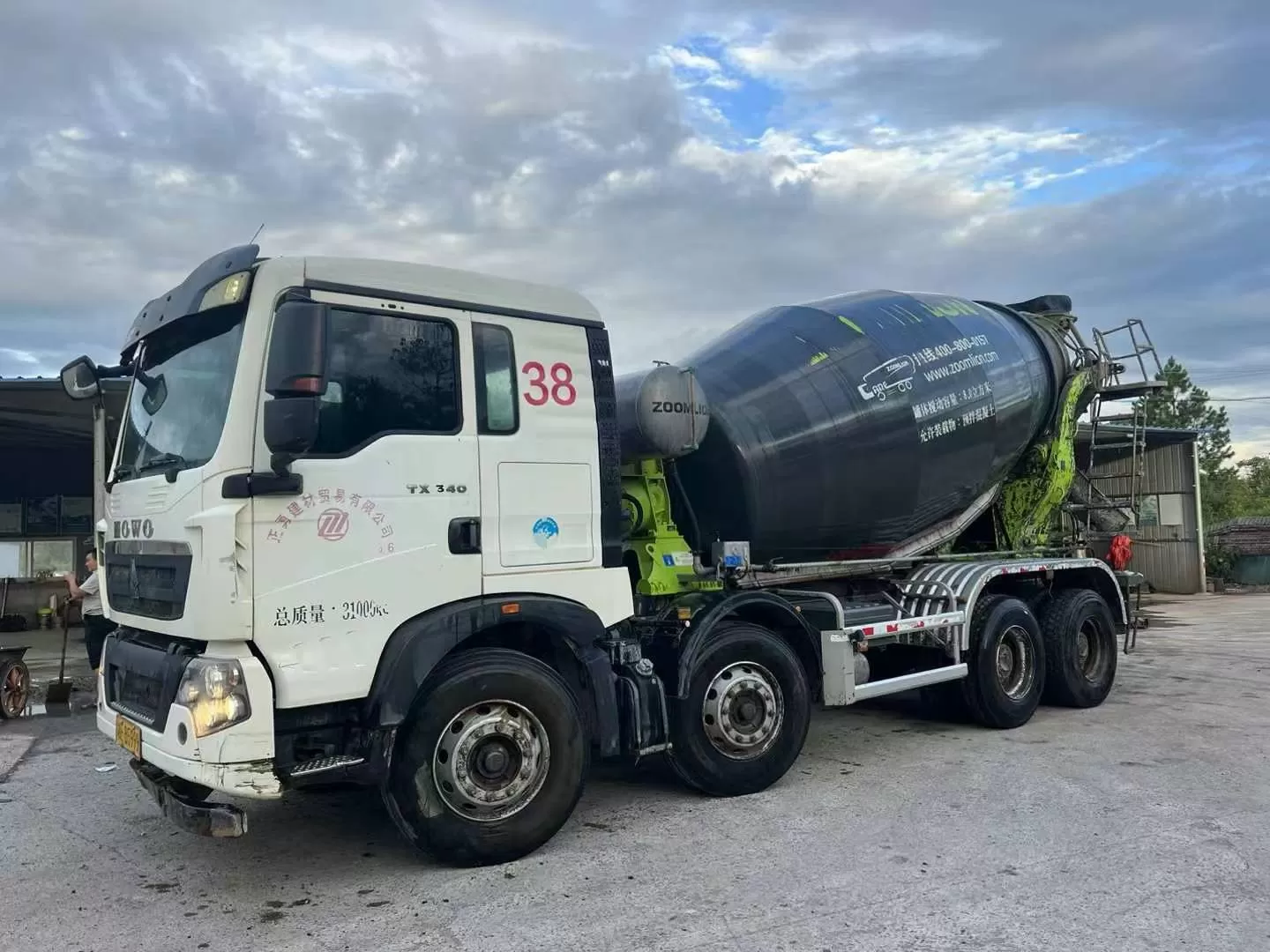 2020 Zoomlion-Howo 12m3 truck mixer