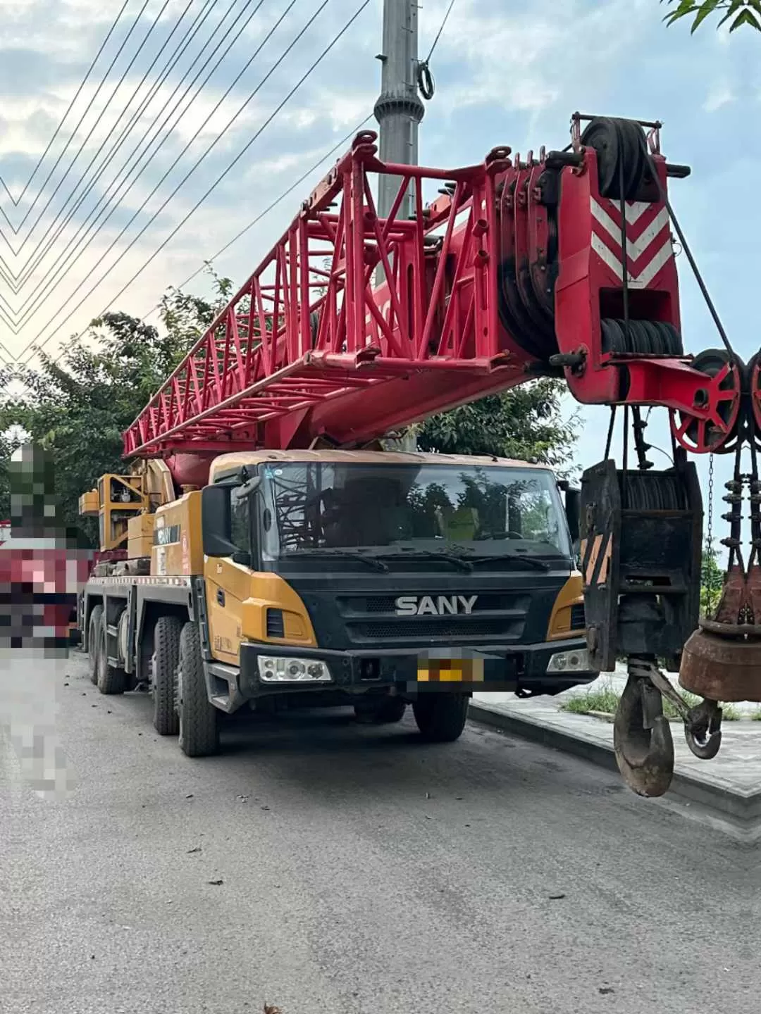 2020 Sany 70t truck crane