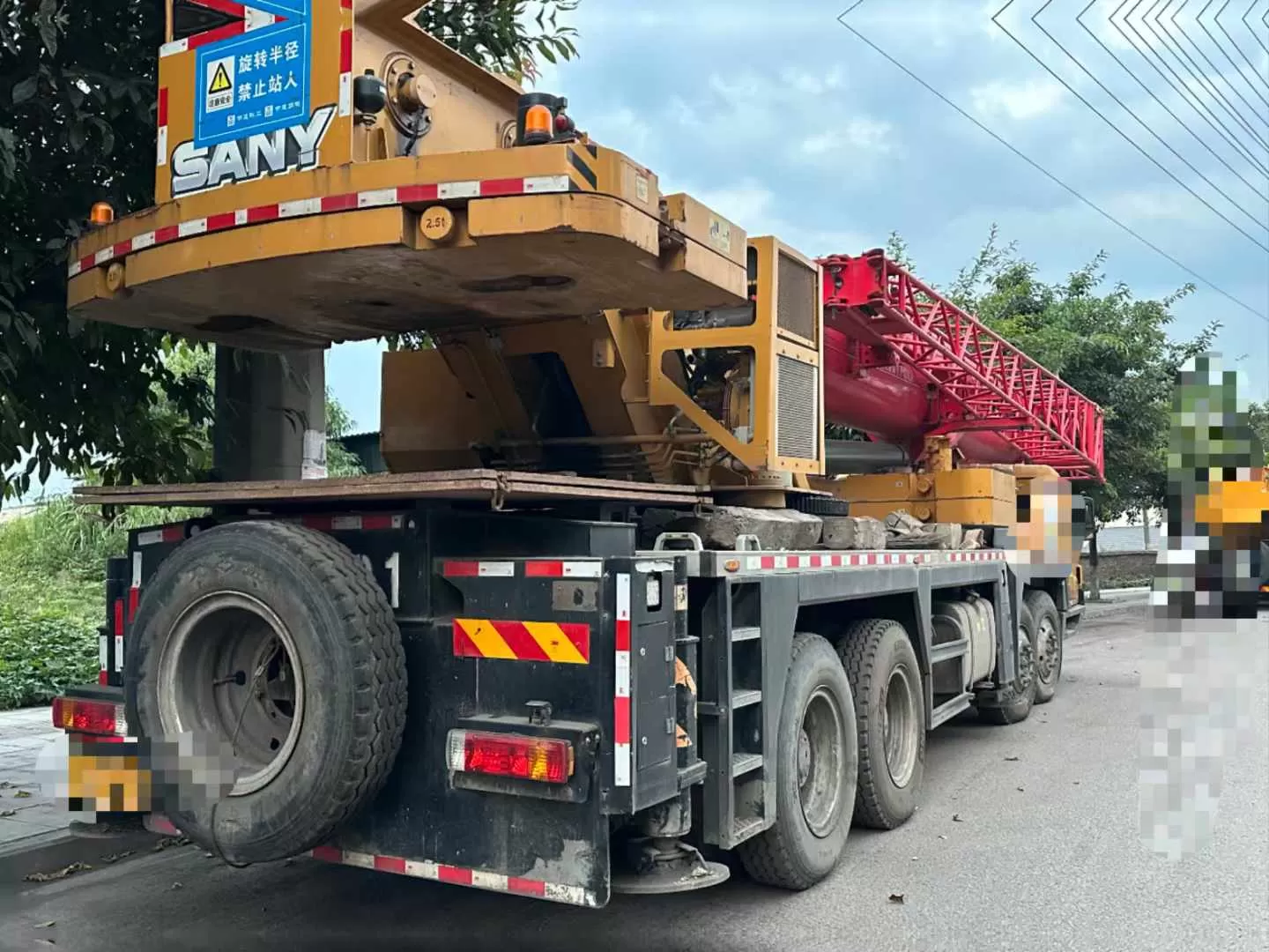 2020 Sany 70t truck crane