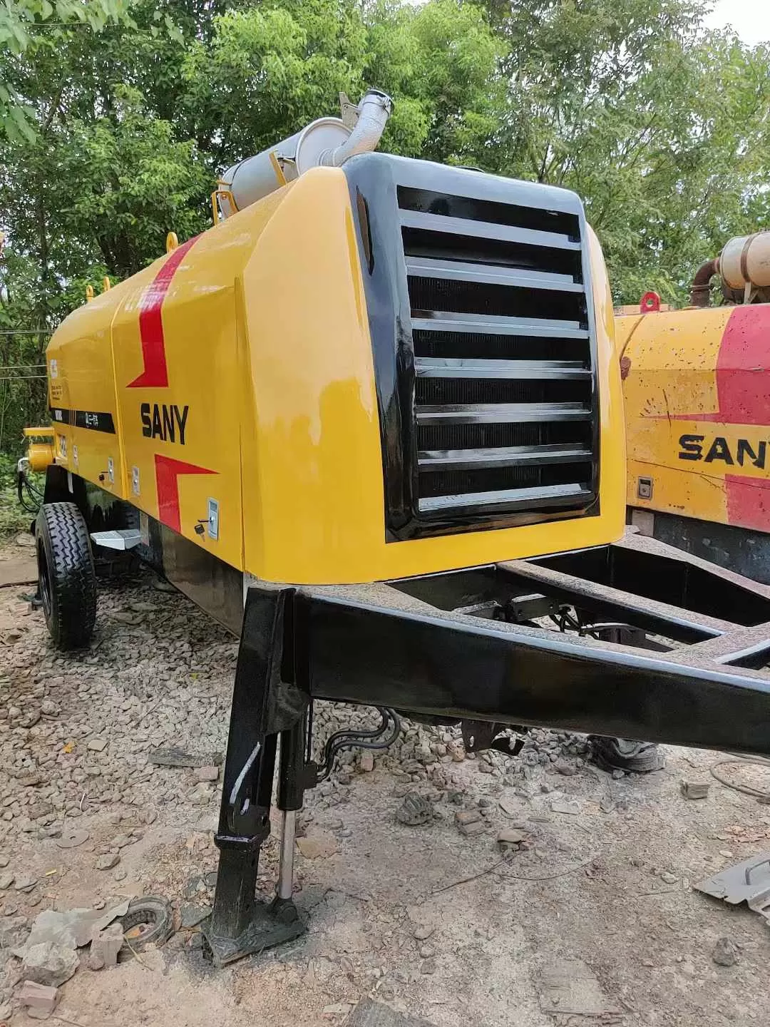 2021 Sany 8018  trailer pump