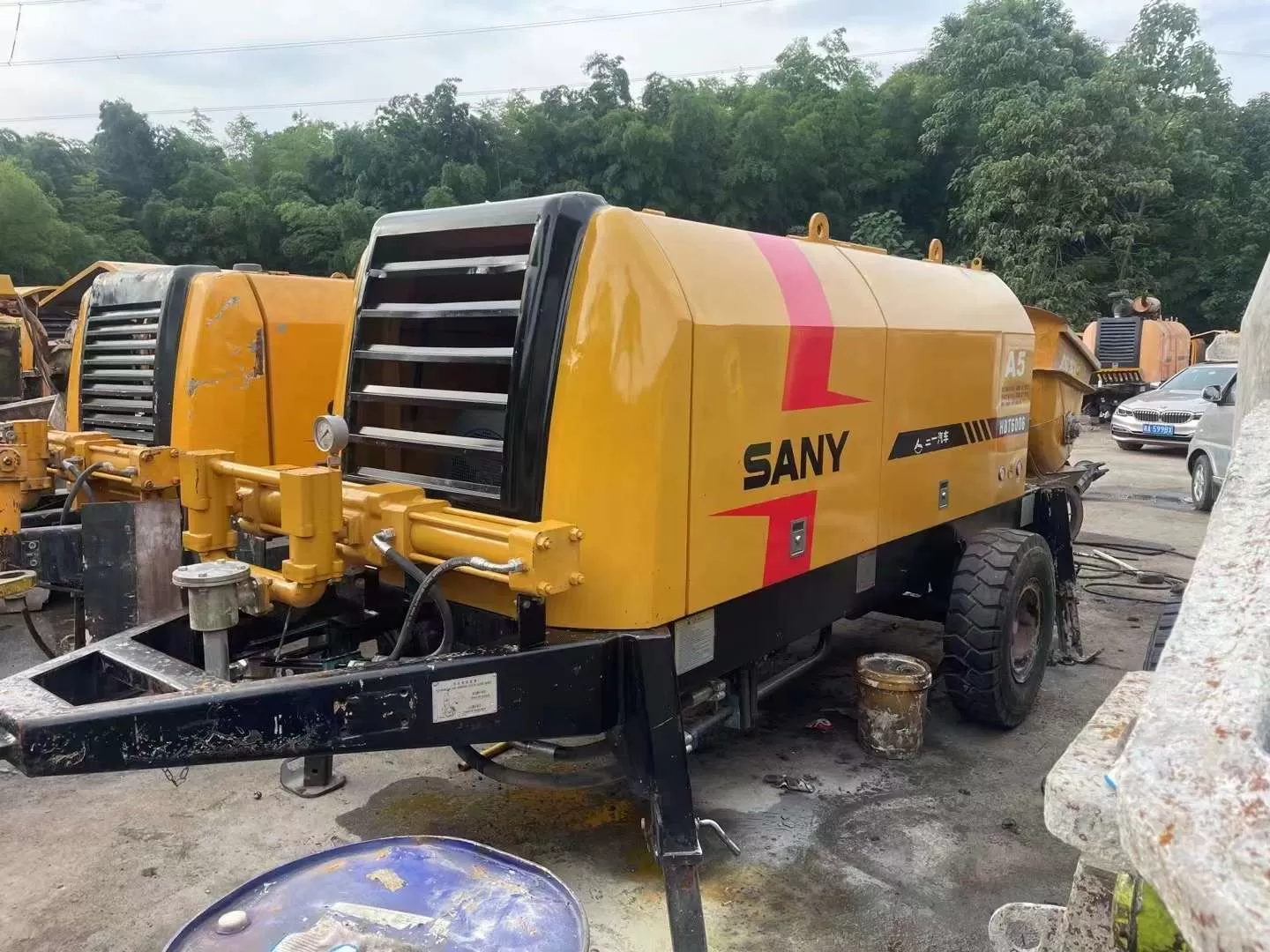 2020 Sany 6006  trailer pump