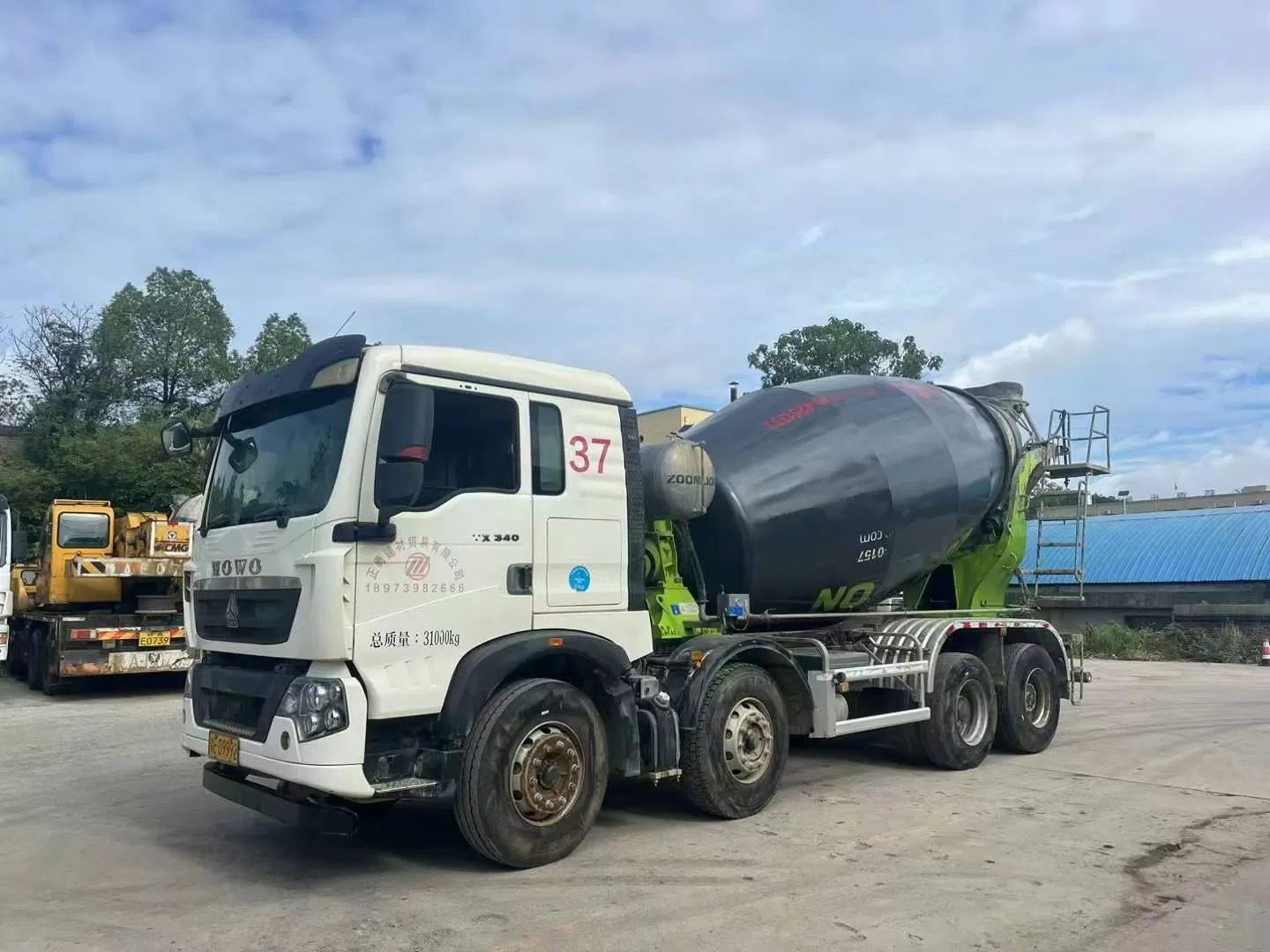 2020 Zoomlion-Howo 12m3 truck mixer