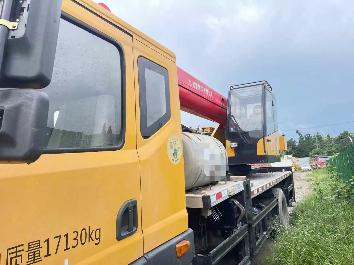 2021 Sany 12t truck crane