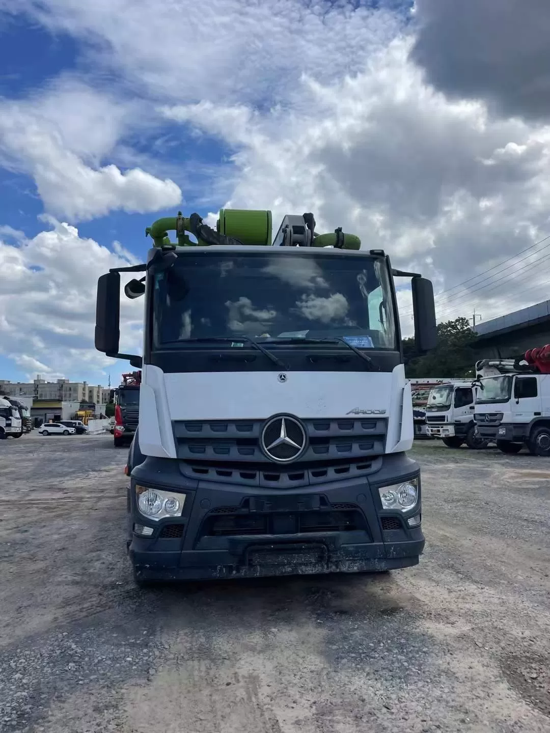 2020 Zoomlion-Benz 56m truck mounted concrete pump