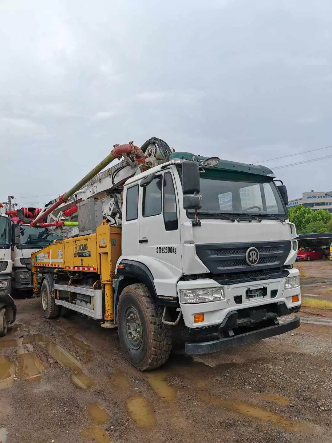 2020 XCMG-Steyr 37m truck mounted concrete pump