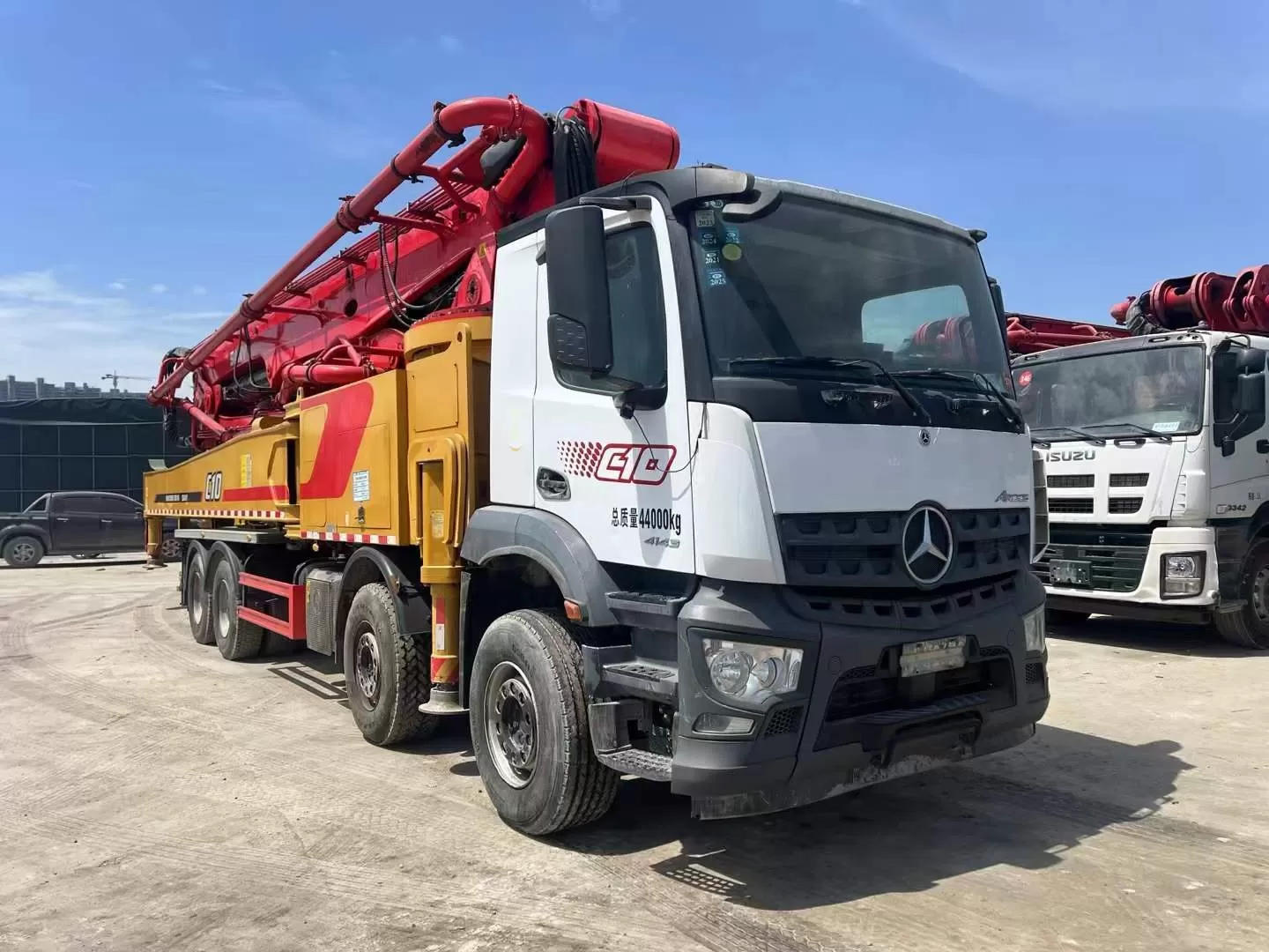 2020 Sany-Benz  62m truck mounted concrete pump